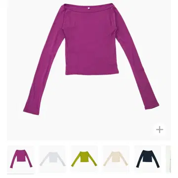 draw drawers BOAT NECK LONG TEE