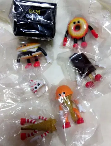 피규어 플레이버즈 딜리버리 백 6세트