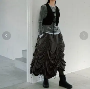 emmi 아틀리에 emmi eco 볼륨 개더 스커트 셔링