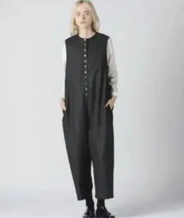 mizuiroind 캐시미어 혼방 살로펫 올인원 그레이