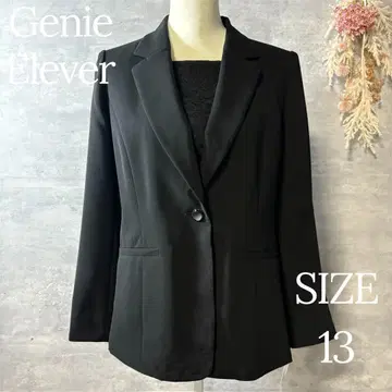 미사용 새상품 Genie Elever 블랙 포멀 자켓 빅 사이즈