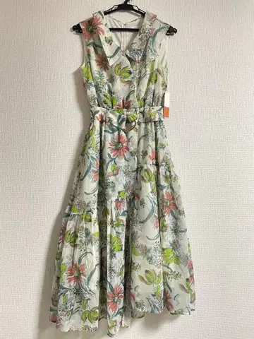 REDYAZEL 플라워 롱 원피스