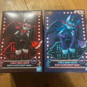 해즈빈 호텔에 오신 것을 환영합니다 모니터 탑 피규어 허스크 2종 세트