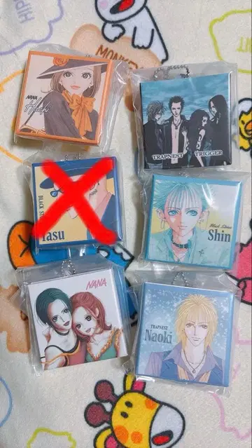 nana cd풍 아크릴 참 가챠가챠 5세트