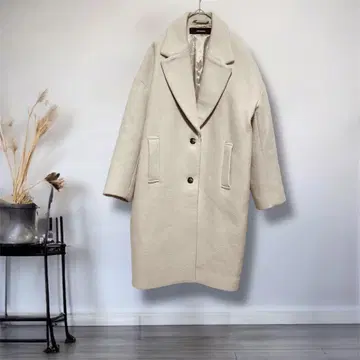 저널 스탠다드 울 혼방 체스터 코트 아우터 여성용