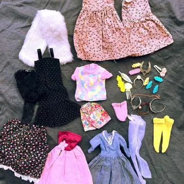 타카라 제니 의류 아웃핏 쇼와 레트로