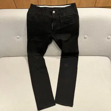 NUMBER (N)INE 블랙 스키니 데님