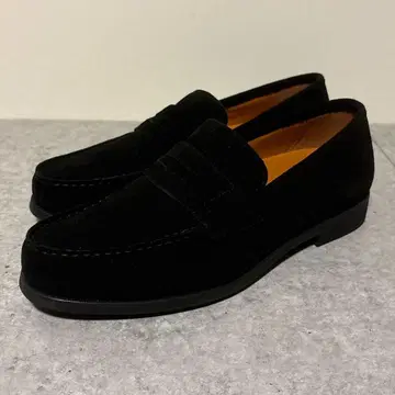 미사용 새상품 SHIPS Colors 스웨이드 로퍼 2 블랙 완판 사이즈