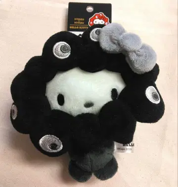 미야쿠미야쿠 코스프레 산리오 블랙 카라비너 BC 키티