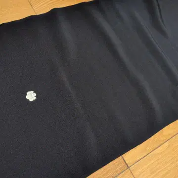 월광 직조면 블랙 상복 옷감