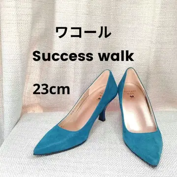 SUCCESS WALK 터콰이즈 스틸레토 힐 23cm