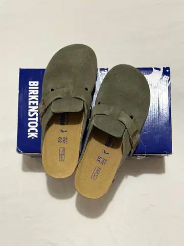 BIRKENSTOCK BOSTON 스웨이드 39