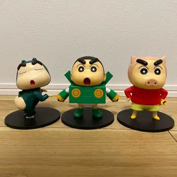짱구는 못말려(크레용 신짱) 코스프레 짱구 피규어 3개 세트