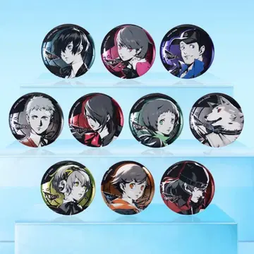 페르소나 3 리로드 주인공 캔뱃지 컴플리트 세트 박스 중국 한정판