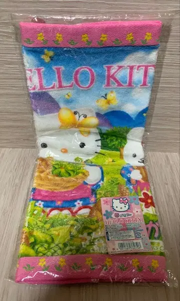 [레어] 한정판 2004년 키티 [봄이 왔다.] 버전 타월