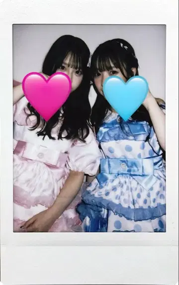 CUTIE STREET 사쿠라바 하루카, 우메다 미유 페어 폴라로이드