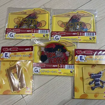 톰과 제리 제일복권 스티커, 아크릴 키링