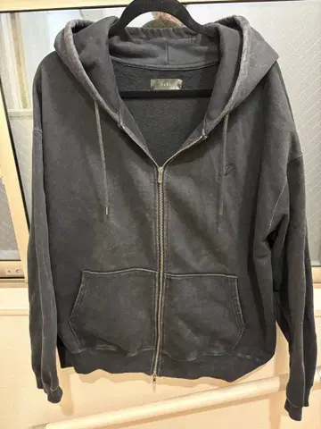 CLEL 빈티지 블랙 후드티 M 사이즈
