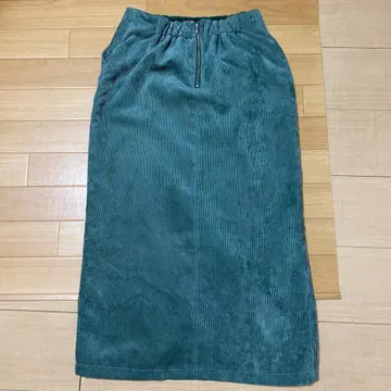 BEAMS HEART 그린 타이트 스커트 S