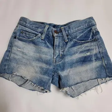 MOUSSY 23인치 데님 숏팬츠