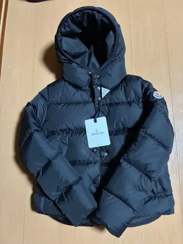 MONCLER 블랙 다운 자켓 사이즈 0