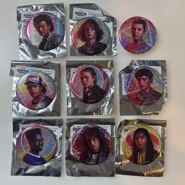 기묘한 이야기 도쿄 코믹콘 2022 캔뱃지 9개 세트