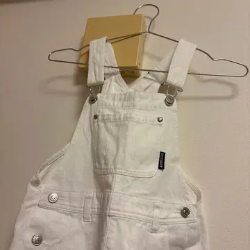 메조 피아노 화이트 오버롤