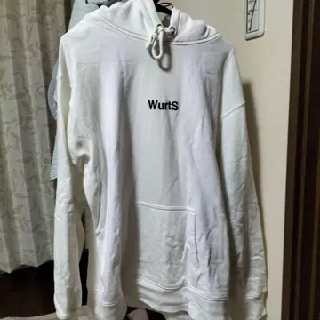 WurtS 화이트 XL 후드티