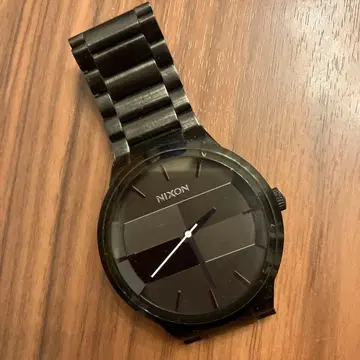 NIXON 블랙 아날로그 손목시계