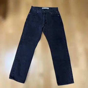 할리 데이비슨 블랙 스트레이트 데님