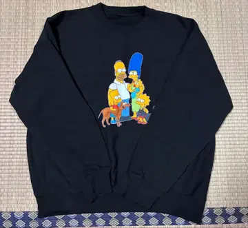 심슨 x 훼미리마트 맨투맨 L 사이즈