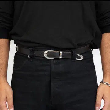 OVY DECI Choromexcel narrow western belt