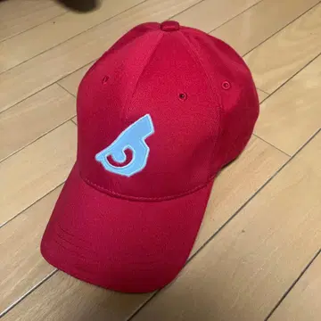 컨디션 최상 Bad Boy 남성용 캡 레드