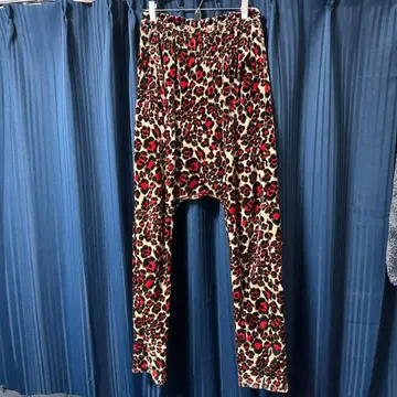 wildfraulein 빌두호와이렌 레오파드 사루엘 팬츠