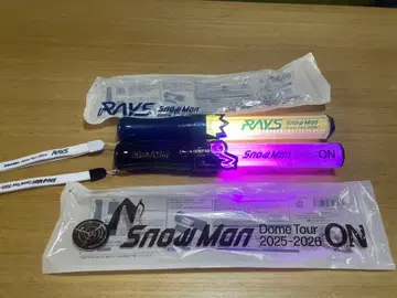 Snow Man ON 응원봉, RAYS 응원봉 2개 세트