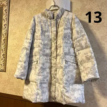 새상품급 빅 사이즈 13 올 패턴 다운 90% 다운 코트