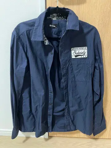 subciety 긴팔 셔츠