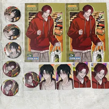 한국 BL BOMTOON 종가 브레이커 트레이딩 카드 캔뱃지 시즌 그리팅