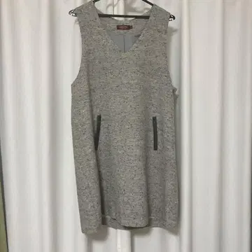 [ 새상품급 ] DECOY 슬리브리스 V넥 튜닉 원피스 11호