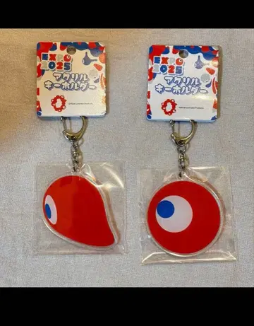 오사카 간사이 만박 코미야쿠 아크릴 키링 2개 세트