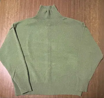 ITEMS URBANRESEARCH 하이넥 와이드 니트