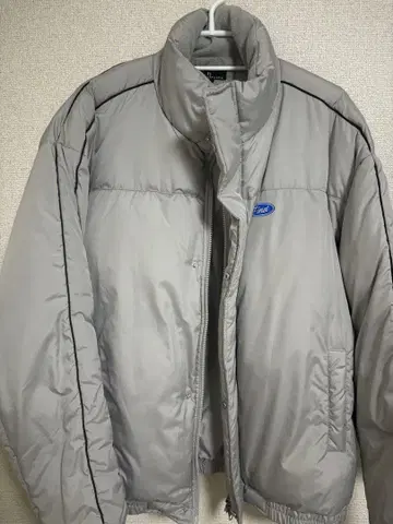 ZIP FIVE 그레이 다운 자켓 L 사이즈