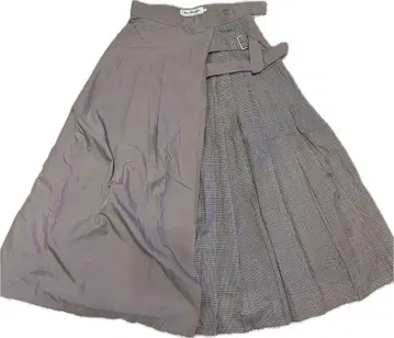 [ 새상품급 세일 ] Ray beams 체크 무늬 롱 스커트 사이즈 1