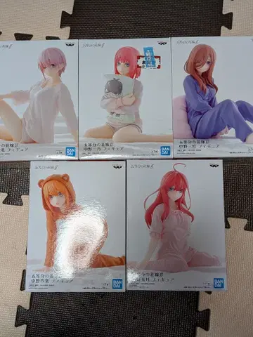 5등분의 신부 피규어 5체 컴프 세트