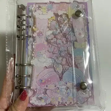 [ 당일 발송 ] 키키라라 바스락 노트 아크릴 바인더