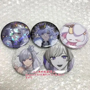 이레귤러즈 쇼토 캔뱃지 백흑조 솔로 원 5개 세트