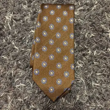 Franco Spada 꽃 패턴 넥타이