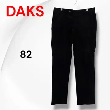DAKS 닥스 코듀로이 [ 82cm ] 블랙 팬츠 남성용