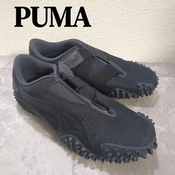 극미품 24cm PUMA 블랙 스니커즈 모스트로 아카이브 푸마