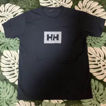 헬리 한센 HH 로고 티셔츠 L 사이즈 블랙
